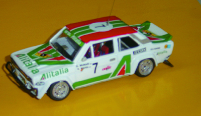 FIAT ABARTH 131 in scala 1:43