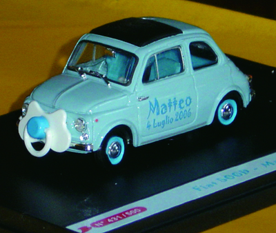 FIAT 500 in scala 1:43