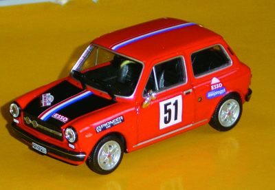 AUTOBIANCHI A 112 in scala 1:43