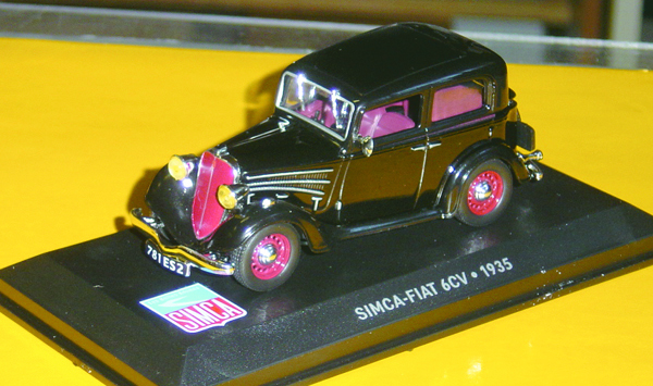 FIAT TOPOLINO in scala 1:43