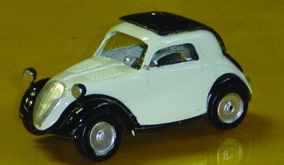 FIAT TOPOLINO in scala 1:43