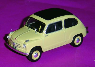 FIAT 600 in scala 1:43