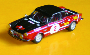 FIAT 124 CABRIO in scala 1:43