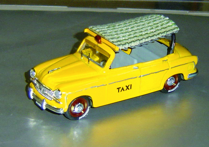FIAT 1400 1:43 scale