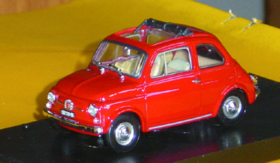 FIAT 500 in scala 1:43