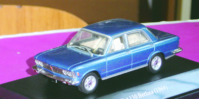FIAT 130 in scala 1:43