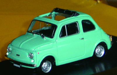 FIAT 500 in scala 1:43