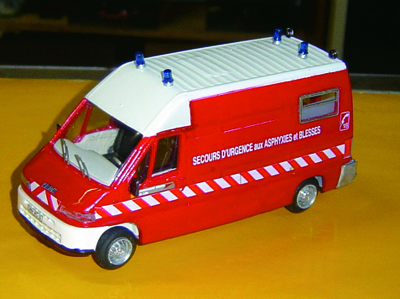 FIAT DUCATO in scala 1:43