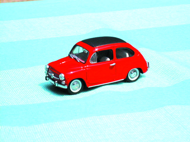 FIAT 600 in scala 1:43