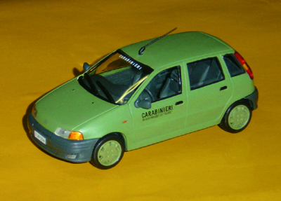 FIAT PUNTO in scala 1:43