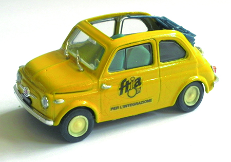 FIAT 500 in scala 1:43