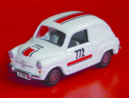 FIAT 600 in scala 1:43