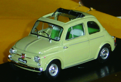FIAT 500 in scala 1:43