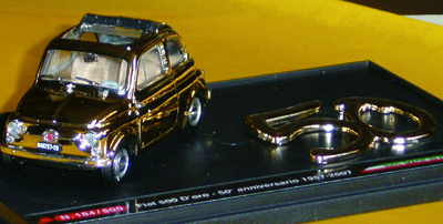 FIAT 500 in scala 1:43