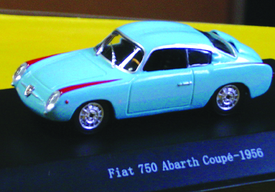 ABARTH AB 750 VIGNALE GOCCIA in scala 1:43