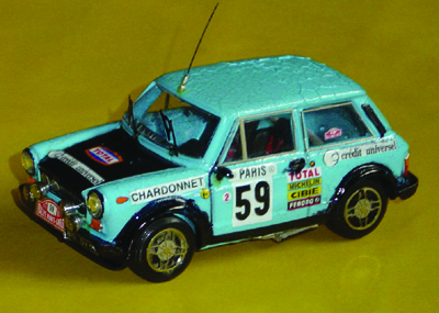 AUTOBIANCHI A 112 in scala 1:43