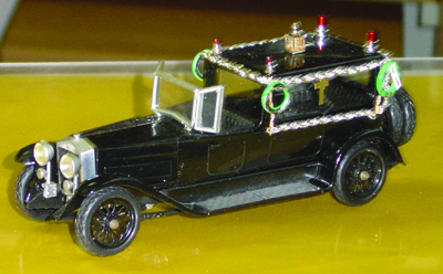 FIAT FUNERARIE in scala 1:43
