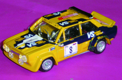 FIAT ABARTH 131 in scala 1:43