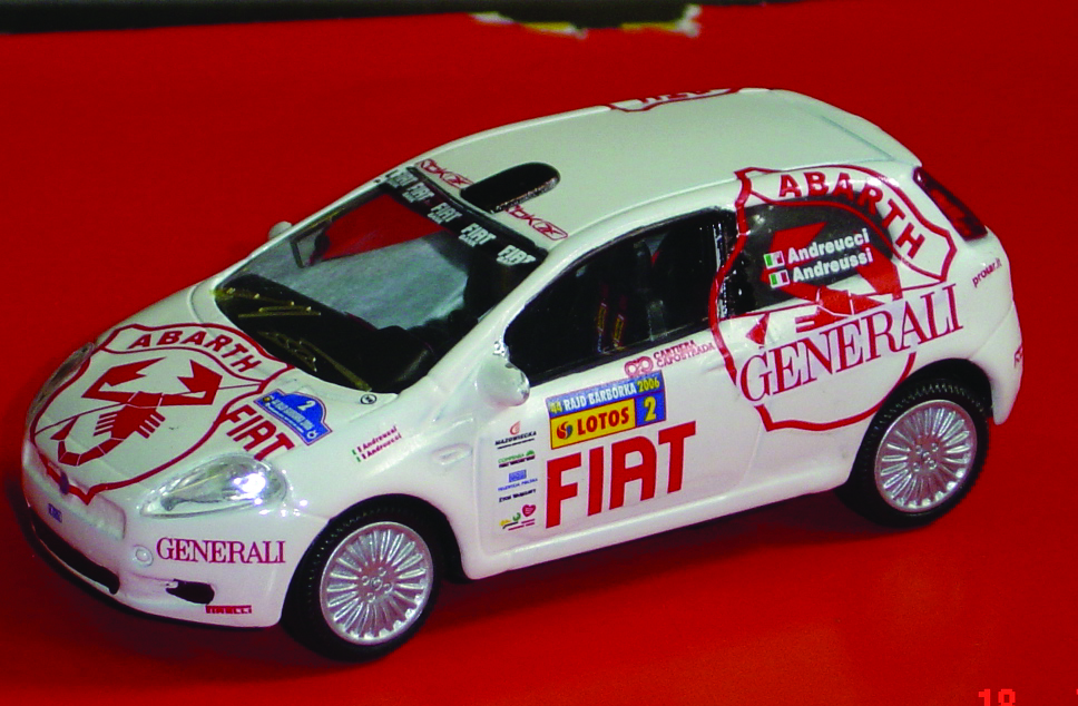 FIAT PUNTO in scala 1:43