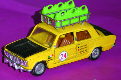 FIAT 124 in scala 1:43
