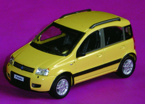 FIAT PANDA in scala 1:43