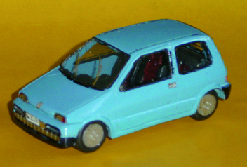 FIAT CINQUECENTO in scala 1:43