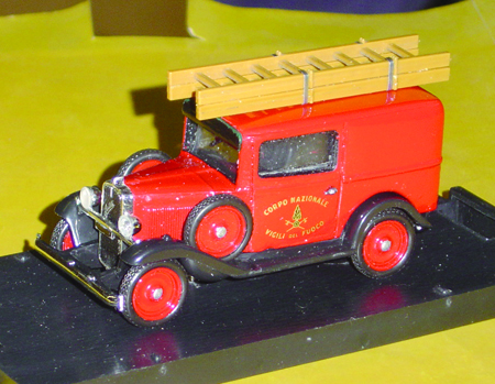 FIAT BALILLA FURGONE in scala 1:43