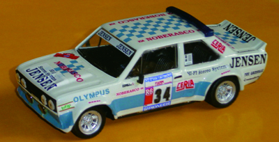 FIAT ABARTH 131 in scala 1:43