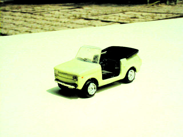 FIAT 126 CABRIO in scala 1:43