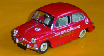 FIAT 600 in scala 1:43