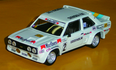 FIAT ABARTH 131 in scala 1:43