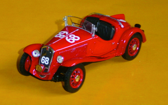 FIAT BALILLA 1:43 scale