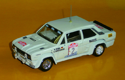 FIAT ABARTH 131 in scala 1:43