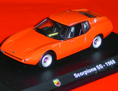 FIAT ABARTH in scala 1:43