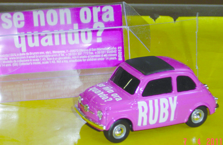 FIAT 500 in scala 1:43