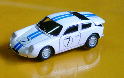 FIAT ABARTH in scala 1:43