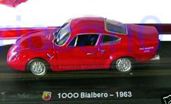 FIAT ABARTH 1000 BIALBERO in scala 1:43