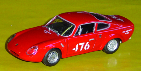FIAT ABARTH 1000 1:43 scale