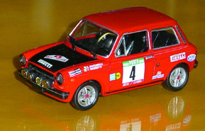 AUTOBIANCHI ABARTH A 112 1:43 scale