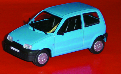 FIAT CINQUECENTO in scala 1:43
