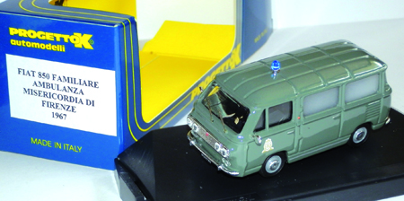 FIAT AMBULANZE 1:43 scale