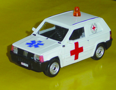 FIAT PANDA in scala 1:43