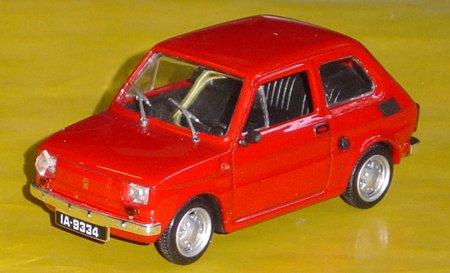 FIAT 126 in scala 1:43