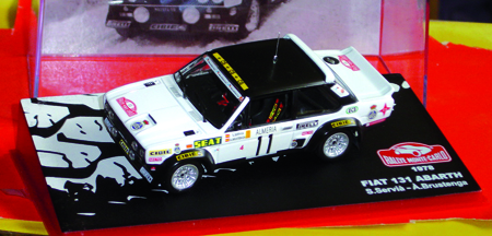FIAT ABARTH 131 in scala 1:43