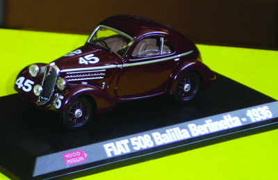 FIAT BALILLA in scala 1:43