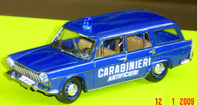 FIAT 1800 SW in scala 1:43