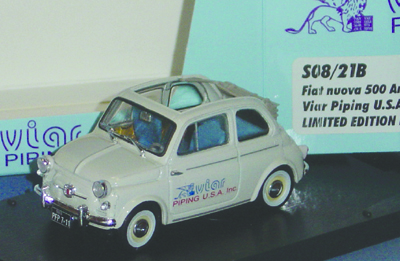 FIAT 500 in scala 1:43
