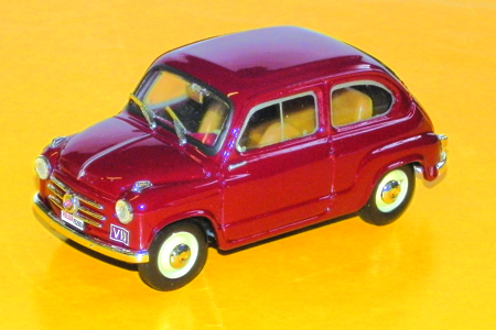 FIAT 600 in scala 1:43