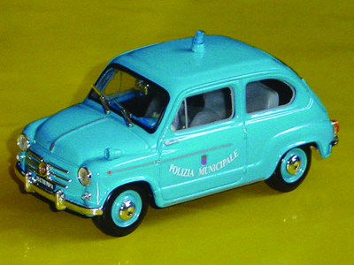FIAT 600 in scala 1:43