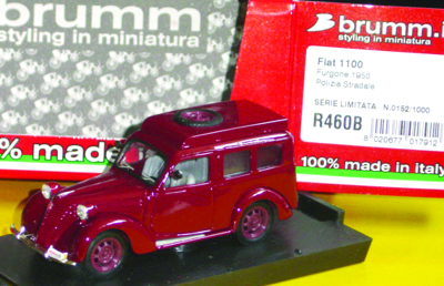 FIAT 1100 FURGONI 1:43 scale